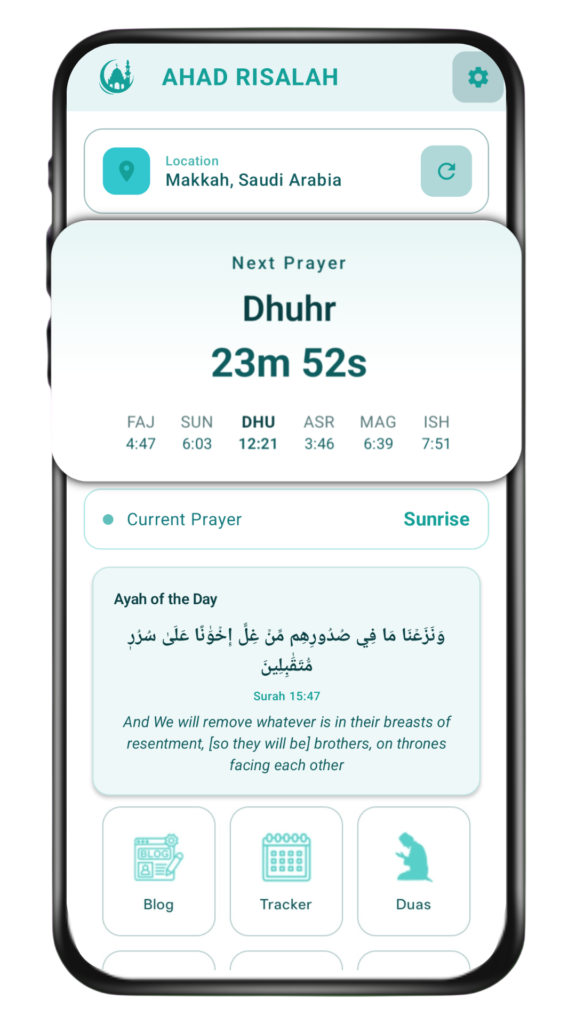 prayer times